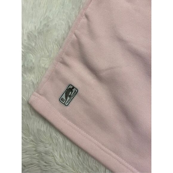 NBA Basketball Men’s SZ XL Pink Drawstring Trainer Athletic Shorts - Picture 6 of 10